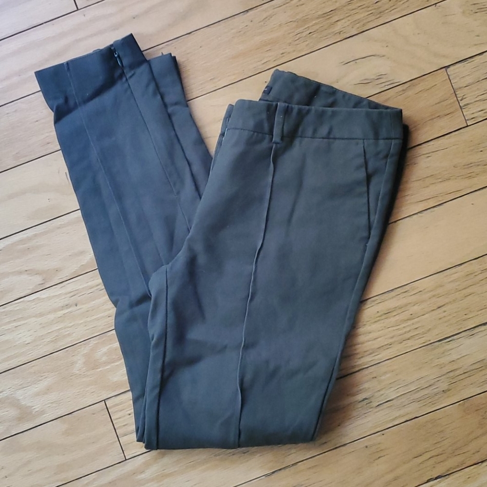 Worthington dress pants army green sz 6 [0431]